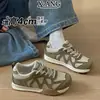 Zapatillas de entrenamiento alemanas de estilo retro con cordones para mujer, hacen que tus pies se vean más pequeños, zapatillas Forrest Gump, nuevas zapatillas deportivas casuales versátiles de otoño 2026