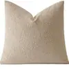 Fronha de chenille nova de fábrica estilo ins simples cor sólida almofada de sofá almofada de cintura almofada de cintura atacado