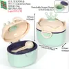 Caja de Leche en Polvo de Doble Capa para Bebé Caja de Cereales de Arroz Sellada a Prueba de Humedad Lata de Leche en Polvo Contenedor de Comida para Bebé Portátil Caja Dispensadora de Leche en Polvo