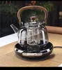 Estufa Eléctrica de Cerámica de Aleación de Gama Alta 1300W Aislamiento Térmico Doméstico Mini Estufa Ultradelgada Cafetera Automática para Té