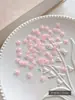 Novas Decorações de Arte de Unha Pétala de Cristal Gelo-Claro de Primavera, Tamanhos Mistos, Strass de Resina Florais para Unhas, Atacado