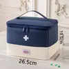 Botiquín Médico Portátil para Viajes de Negocios, Botiquín de Primeros Auxilios para Exteriores, Bolsa Pequeña Portátil para Medicamentos, Bolsa de Almacenamiento para el Hogar