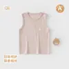 Chaleco para Bebé, Algodón Puro Clase A, Camisola para Niñas para Usar por Debajo, Protección para la Barriga de Niños, Chaleco Pequeño de Espalda Media para Niños Pequeños