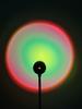 Lámpara de Atardecer para Celebridades de Internet Lámpara de Atardecer Lámpara de Pie Atardecer Mesita de Noche Fondo para Transmisiones en Vivo Proyector Lámpara de Atmósfera Arcoíris Colorida