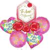 Te amo mamá Amazon Día de la Madre Traje de globo de película de aluminio decorativo Regalo para mamá