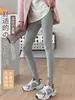 Leggings para Mujer para Ropa de Exterior Primavera Otoño Invierno Delgados de Cintura Alta Pantalones de Otoño Grises Nuevo Estilo 2026 Pantalones Ajustados Adelgazantes con Felpa