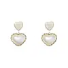 @ Oferta Especial @Brincos Estilo Coreano Estilo Amor 2025 Novo Luxo Leve Nicho Design de Ponta Brincos Brincos da Moda