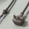 Enchufe Xiaomi de dos polos estándar nacional Enchufe de horquilla en L enchufe de figura de ocho estándar nacional Enchufe lateral enchufe de pared estándar nacional Enchufe de lavadora mini