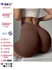 Shorts de Yoga Leopard Print Populares Transfronteiriços de Cintura Alta com Controle de Barriga para Mulheres, Shorts Apertados Levanta Bumbum para Corrida e Fitness