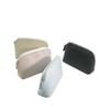 Bolsa de Cosméticos de Cuero PU Bolsa de Almacenamiento Bolso de Mano Semi-Circular Cruzado para Viaje Bolsa de Artículos de Tocador Impermeable Comercio Exterior En Stock