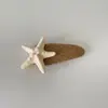 Estilo Coreano Estilo Vacaciones en la Playa Estrella de Mar Paja Clip Lateral para el Cabello de Mujer Dulce Lindo Pasador Flequillo Pinza Pequeña Accesorios para el Cabello Pasador