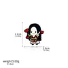 Mercancía de Anime Broches de One Piece: Luffy Sombrero de Paja, Zoro, Ace, Insignias de Barco Pirata