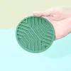 Porta-Panela de Silicone, Base Isolante Térmica para Mesa de Jantar, Espessado Anti-Queimadura e Resistente a Altas Temperaturas, Base Antiderrapante para Fundo de Panela Doméstico