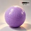 Bola de yoga texturizada com pontos elevados para massagem tátil, treinamento sensorial, exercícios para o assoalho pélvico, uso doméstico para adultos, equipamento de ginástica anti-explosão