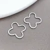 Colgante con Marco de Acero Inoxidable Cortado Estrella Geométrica Corazón Colgante Pequeño Pendientes DIY Llavero Accesorios para Joyería