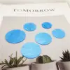 Nuezas Piezas Redondas Coloridas de Imitación de Concha Acrílica Adornos Colgantes para Carrillones de Viento Materiales Hechos a Mano para Ropa Accesorios para Joyería DIY