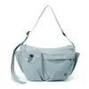 Bolso Cruzado de Nailon Casual Japonés para Mujer, Gran Capacidad, Múltiples Bolsillos, Bolso de Hombro Ligero, para Exteriores y Viajes Diarios, Bolso Tipo Dumpling, Multicolor