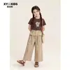 Moda Infantil 2026 Nueva Colección de Verano para Niñas Mayores: Atuendos de Moda Estilo Coreano para Chicas de Secundaria, Conjuntos Elegantes de Streetwear para Niñas