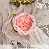 Flor de Cabeça Austin Flor Artificial Artesanal Acessórios para Guirlanda DIY Estilo Ins Decoração Floral para Roupas de Casamento Flores Artificiais Atacado