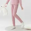 Leggings de Color Sólido Estilo Coreano Nuevos para Otoño e Invierno, Pantalones Ajustados Elásticos de Algodón para Niños Mayores, Pantalones para Niñas