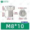 Tornillos Hexagonales Cabeza de Copa Gb7984 Acero Inoxidable 304 Cilíndricos Cabeza Delgada Hexagonales Máquina Tornillos Pernos M2-M12