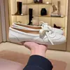 Versión de Piel de Oveja~Zapatos Planos de Ballet Perezosos Retro para Mujer, Zapatos Casuales Planos de Cuero Genuino Puntiagudos Redondos, Zapatos de Entrenamiento Alemanes de Boca Baja