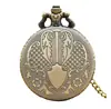 Reloj de Bolsillo Grande Estilo Antiguo de Shanghái Retro Reloj de Cuarzo con Tapa abatible Collar Reloj con Tapa abatible Fabricante de Relojes de Bolsillo