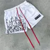 Verano Nuevo Malla Deportiva Hombres Fitness Pantalones Cortos Gimnasio Correr Entrenamiento Casual Secado Rápido Transpirable Baloncesto