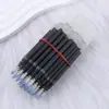 Bolígrafo de Gel de Gran Capacidad Bolígrafo de Firma para Oficina de Negocios Negro Grueso de Gama Alta 0.5/0.7/1.0mm Bolígrafo de Bala