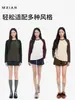 Camiseta de manga larga 100% algodón de 230g directo de fábrica para mujer, top raglán de peso pesado con bloques de color para otoño e invierno, camiseta básica elegante