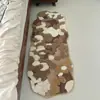 Tapete de Musgo Estilo Nórdico, Tapete Espesso Antiderrapante para Cabeceira de Quarto, Tapete Decorativo para Closet, Tapete Frontal de Espelho, Tapete para Chão de Quarto Infantil