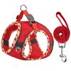 Coleira Arnês para Pet Adequada para Gatos e Cães de Porte Pequeno e Médio, Arnês Estilo Colete para Passeio de Cães, Arnês para Gatos