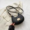 Bolso de Hombro Trendy para Mujer para el Día a Día, Bolso Pequeño Retro de Axila para Mujer, Nuevo Bolso Niche Crescent de Otoño 2023, Simple y a la Moda