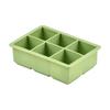 Molde para Cubitos de Hielo con Tapa Hielera Refrigerador Hogar Casero Fácil Desmoldeado Popular en Internet Artefacto para Hacer Hielo Silicona Cubito de Hielo de Seis Celdas