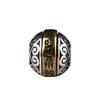Accesorios de Plata S925 Nueve Caracteres Palabras Verdaderas Cuentas de Buda Cuentas Redondas Agujero Grande Hecho a Mano diy Joyería de Plata Cuentas Espaciadoras de Rueda de Trama