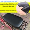 Almohadilla de Asiento Trasero para Bicicleta de Montaña Asiento Grueso para Pasajero de Bicicleta Asiento para Niños Cojín de Asiento Accesorios Traseros para Vehículo Eléctrico