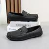 Sapatos Gorro de Primavera para Homens 2025 Novos Sapatos Masculinos Modernos Casuais de Plástico Impermeáveis Antiderrapantes Masculinos Respiráveis Masculinos Clássicos