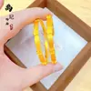 Venta al por mayor de Pulseras de Oro Pequeñas y Delicadas, Modernas y Exquisitas, con un Popular Diseño de Oro Arena que Presenta un Olor Oculto a Osmanthus