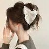 Pinza de Garra Triángulo de Encaje Estilo Coreano para Mujer Sensación de Alta Gama 2026 Nuevo Tamaño Grande Para Cabello Grueso Pinza para el Cabello para Mujer Parte Posterior de la Cabeza Pinza de Tiburón