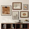 Conjunto de arte de parede para sala de estar estilo francês vintage, hall de entrada de luxo, sala de jantar, pintura decorativa para aparador, mural para quarto modelo de hotel