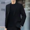 Traje Casual de Color Sólido Otoño 2022 Delgado Duffy Guapo Moderno Holgado Estilo Ligero Maduro Conjunto de Traje Chaqueta Popular en Internet
