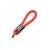 Llavero de cuerda trenzada simple para coche, hogar, chino, creativo, antipérdida, tipo D, cadena de herradura, llavero de coche, venta al por mayor