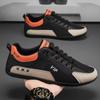 Sapatos Masculinos Novo Estilo Moda Leve Simples Tênis Masculinos Slip-On Couro Sapatos Casuais Versátil Confortável Moderno Sapatos Masculinos