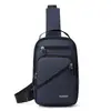 Bolso de pecho para hombre moderno, ligero y compacto, un nuevo diseño transfronterizo, bolso cruzado de gran capacidad para salidas, bolso de hombro casual y versátil