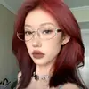 Armazones Metálicos para Gafas Estilo Coreano para Mujer, Ovalados Modernos Artísticos Plateados Adelgazantes Retro Aspecto Sencillo, Adecuados para Lentes de Graduación