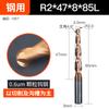 Huhao 55 cortador de fresagem de ponta de esfera de conicidade de duas bordas revestido de aço tungstênio cortador inclinado de aço cortador de fresagem de ponta de metal duro