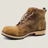 Nuevas botas cortas retro de moda para comercio exterior zapatos de hombre JGB2019N0008044