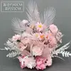 Nuevo Arreglo Floral Artificial Grande para Boda, Decoración con Flores Artificiales de Seda Sintética, Arreglo Floral de Eucalipto para Arte Floral de Boda