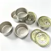 Lata de hojalata D83*46 mm hecha a medida para alimentos cocidos envasados, mariscos, salsa de carne, comida húmeda para gatos, lata vacía, lata de metal sellada