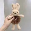 Laços de Cabelo Fofos e Modernos de Coelho e Urso, Prendedores de Rabo de Cavalo, Faixas de Cabelo de Pelúcia, Acessórios de Cabelo